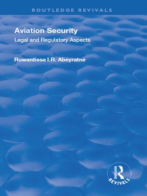cover image of Aviation Security